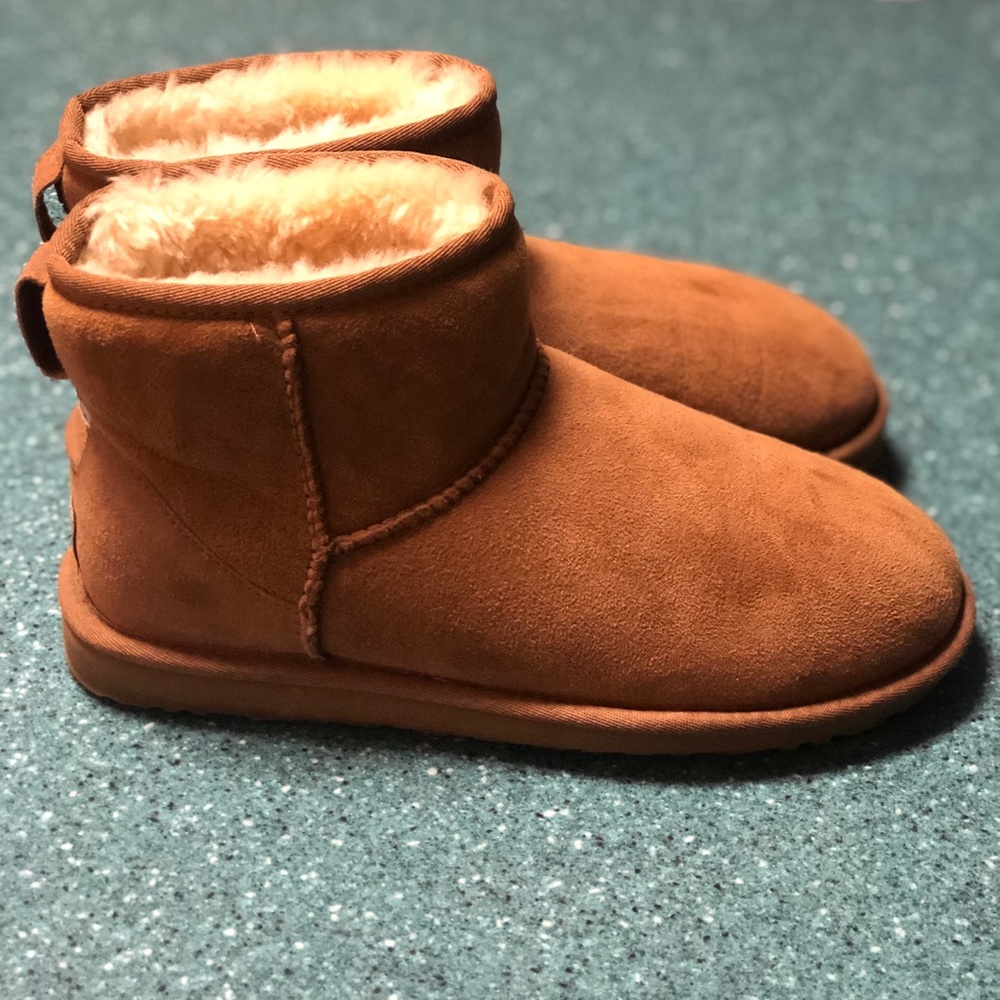 Chestnut Ugg Ankle Boots